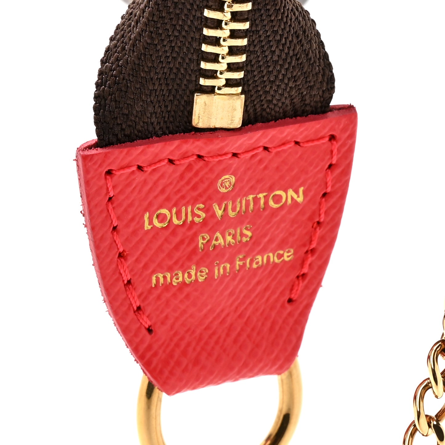 Monogram 2021 Christmas Animation London Mini Pochette Accessories Red