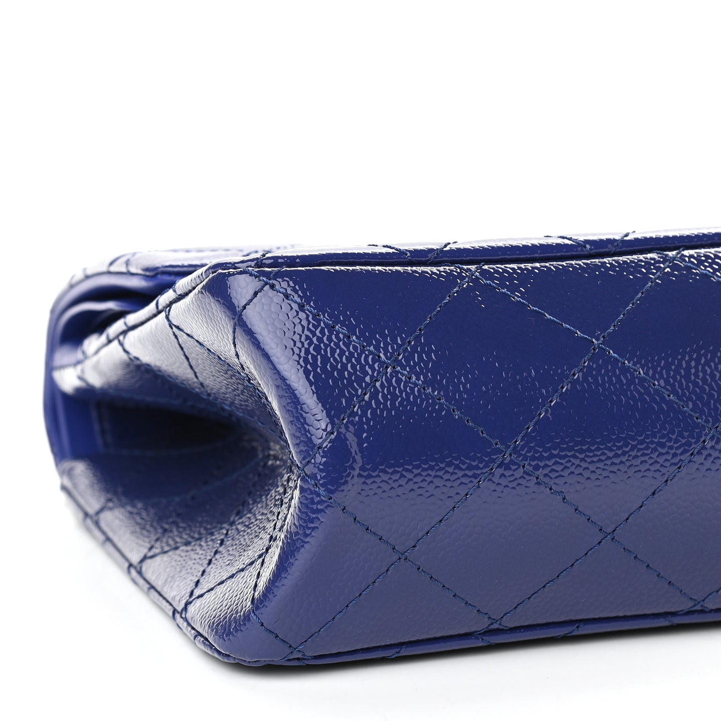 Patent Caviar Quilted 2.55 Reissue 227 Flap Royal Blue