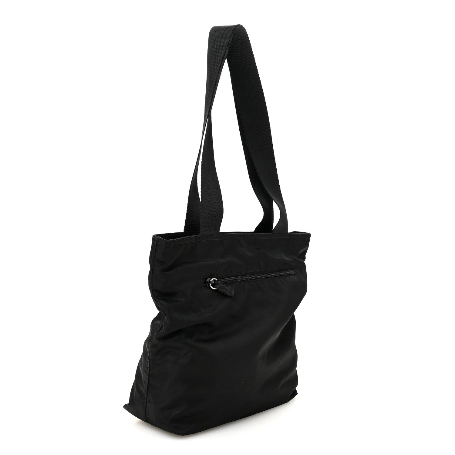 Prada Tessuto Nylon Shopping Tote Black 3 of 9