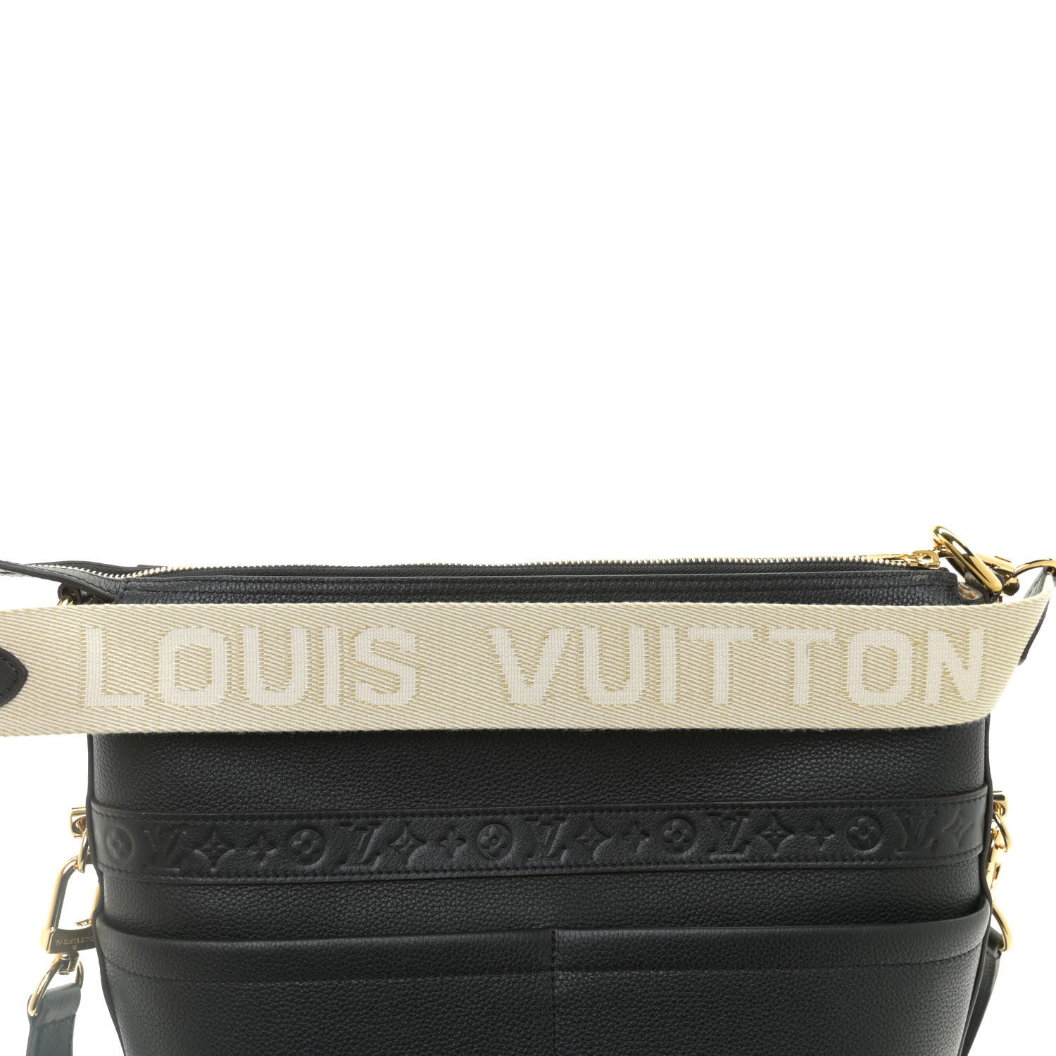 Louis Vuitton Calfskin Cruiser GM Black 11 of 11