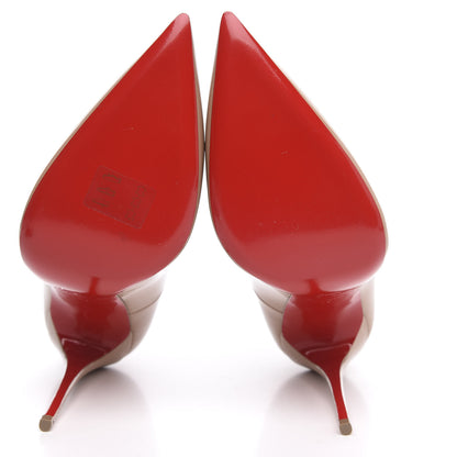 Christian Louboutin Patent So Kate 120 Pumps 40 Nude 7 of 8