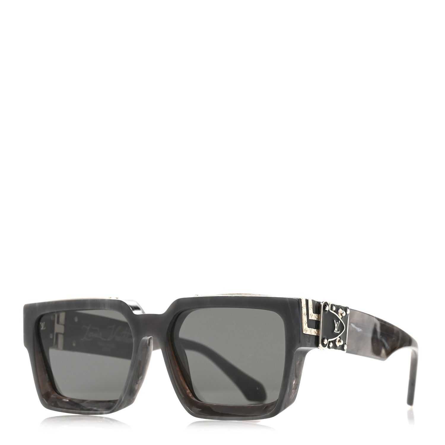 Louis Vuitton Acetate 1.1 Millionaires Z1326W Sunglasses Grey 1 of 7