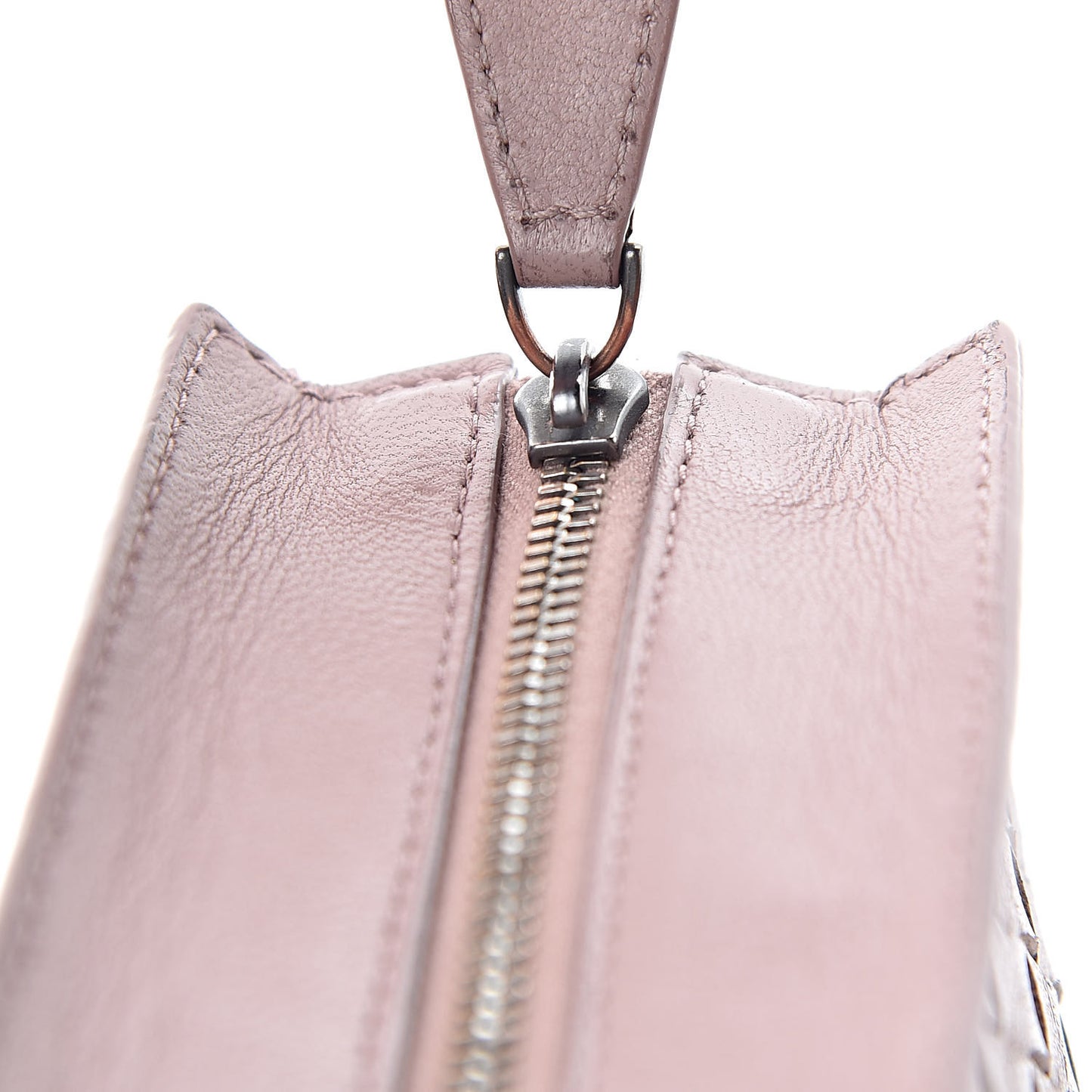 Nappa Intrecciato Cosmetic Case Desert Rose