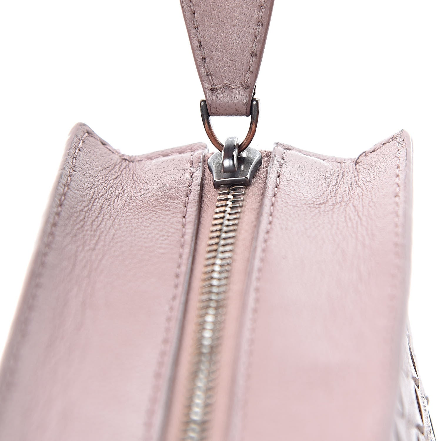 Bottega Veneta Nappa Intrecciato Cosmetic Case Desert Rose 8 of 8