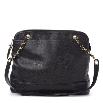 Chanel Caviar CC Shoulder Bag Black 1 of 11
