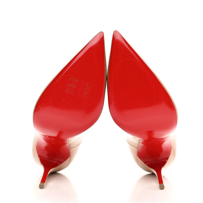Christian Louboutin Patent So Kate 120 Pumps 37 Nude 7 of 12