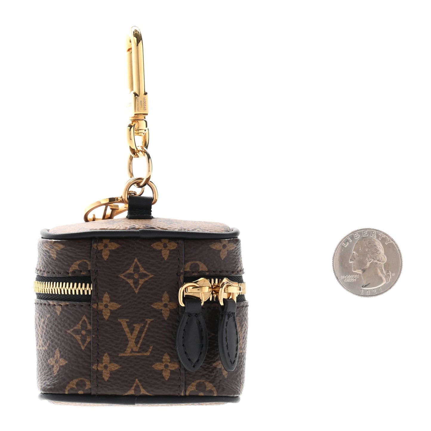 Reverse Monogram Vanity Bag Charm