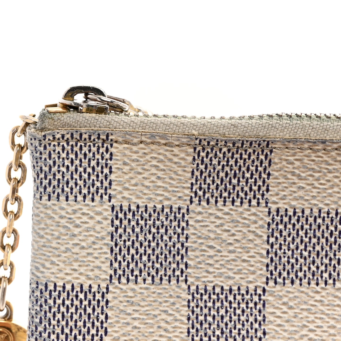 Damier Azur Key Pouch