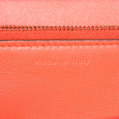 Celine Box Calfskin Medium Classic Box Flap Bag Poppy 6 of 14