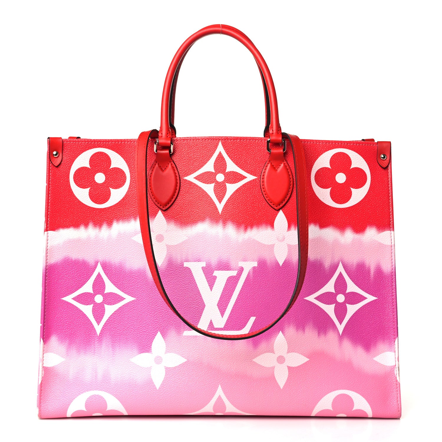 Louis Vuitton Monogram Escale Onthego GM Rouge 1 of 9