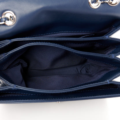 Chanel Calfskin Mini Tramezzo Flap Navy 5 of 11
