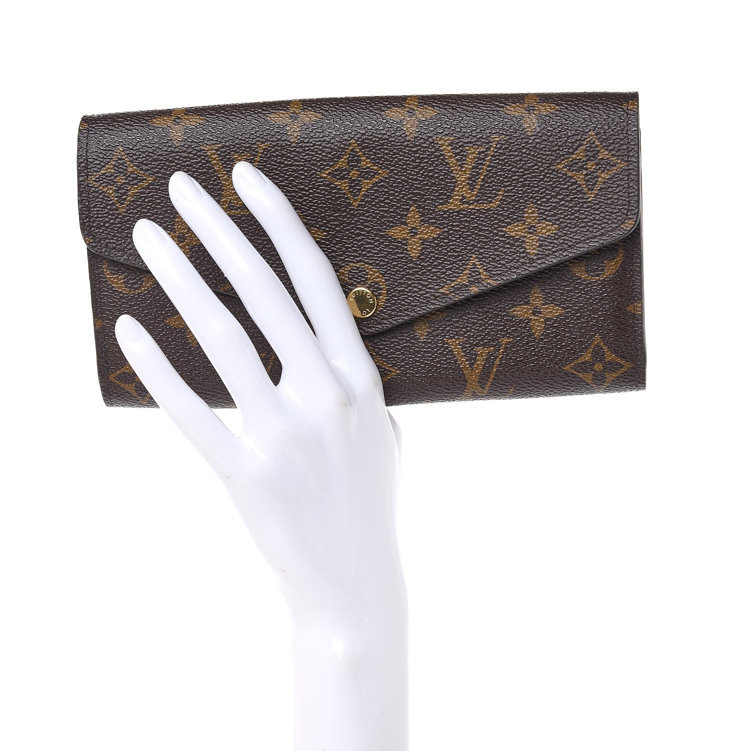 Louis Vuitton Monogram Sarah Wallet NM 2 of 7