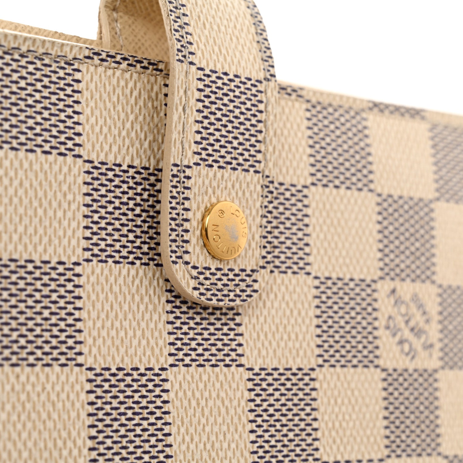 Louis Vuitton Damier Azur Medium Ring Agenda Cover 12 of 12