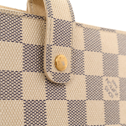 Louis Vuitton Damier Azur Medium Ring Agenda Cover 12 of 12