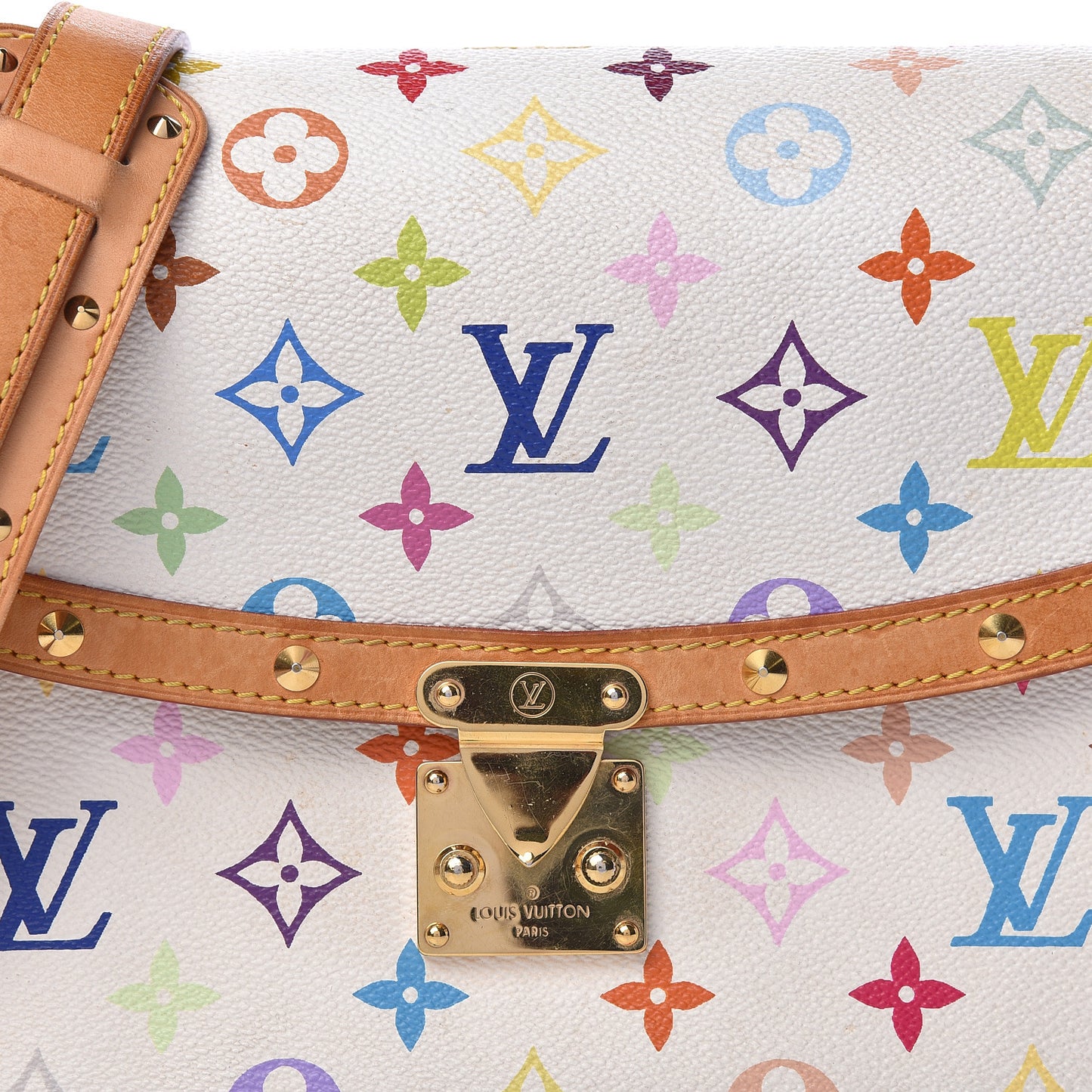 Monogram Multicolor Sologne White