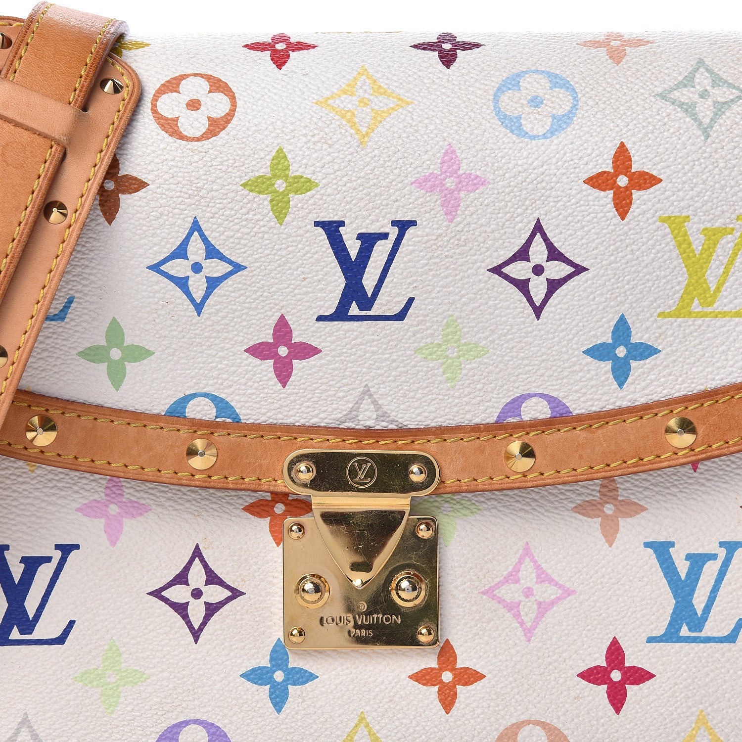 Louis Vuitton Monogram Multicolor Sologne White 11 of 20