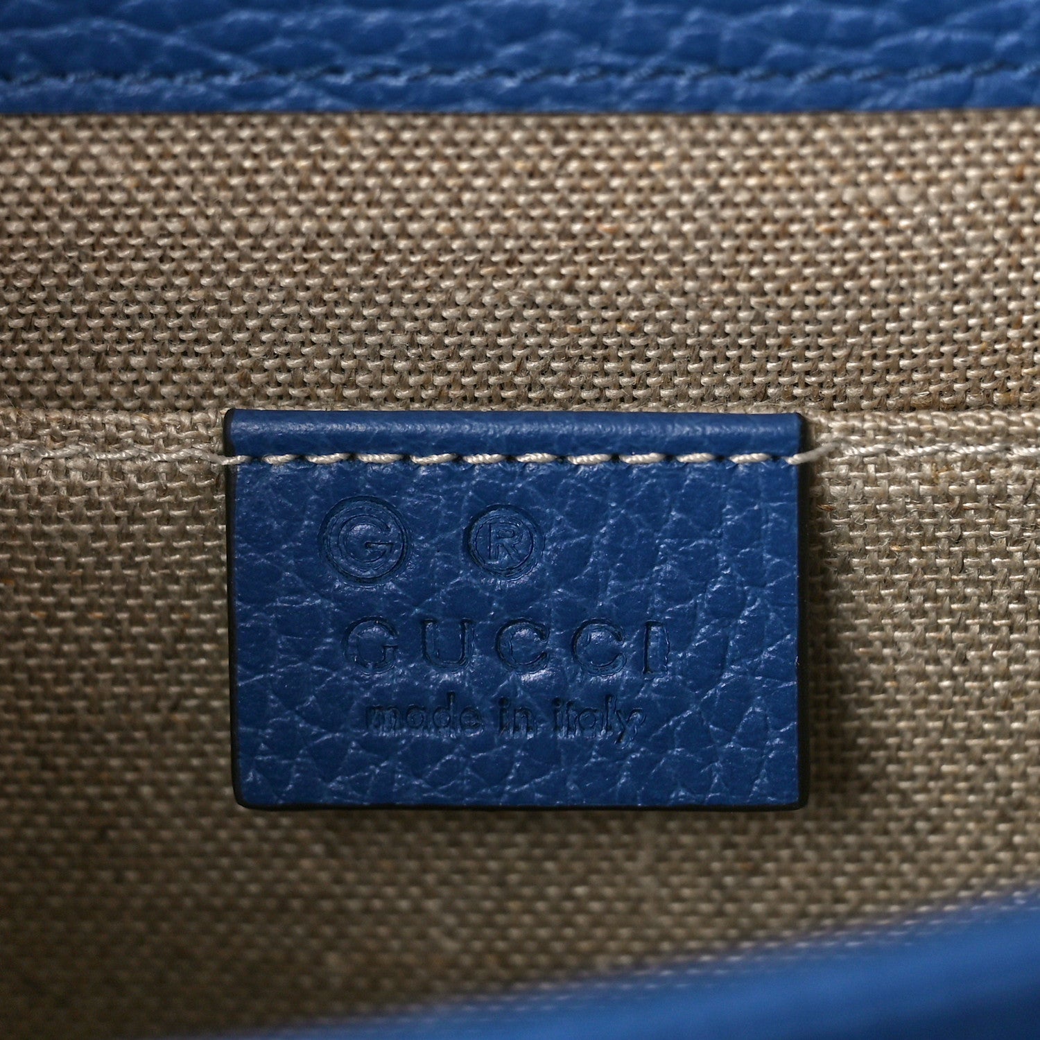 Gucci Dollar Calfskin Small Interlocking G Shoulder Bag Caspian 6 of 9