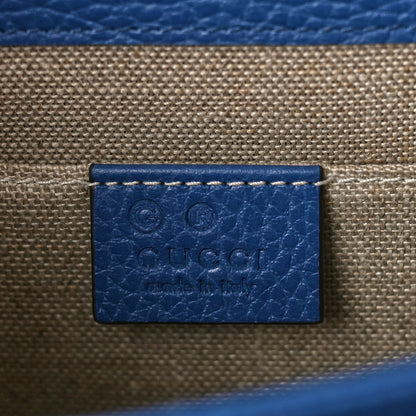 Gucci Dollar Calfskin Small Interlocking G Shoulder Bag Caspian 6 of 9