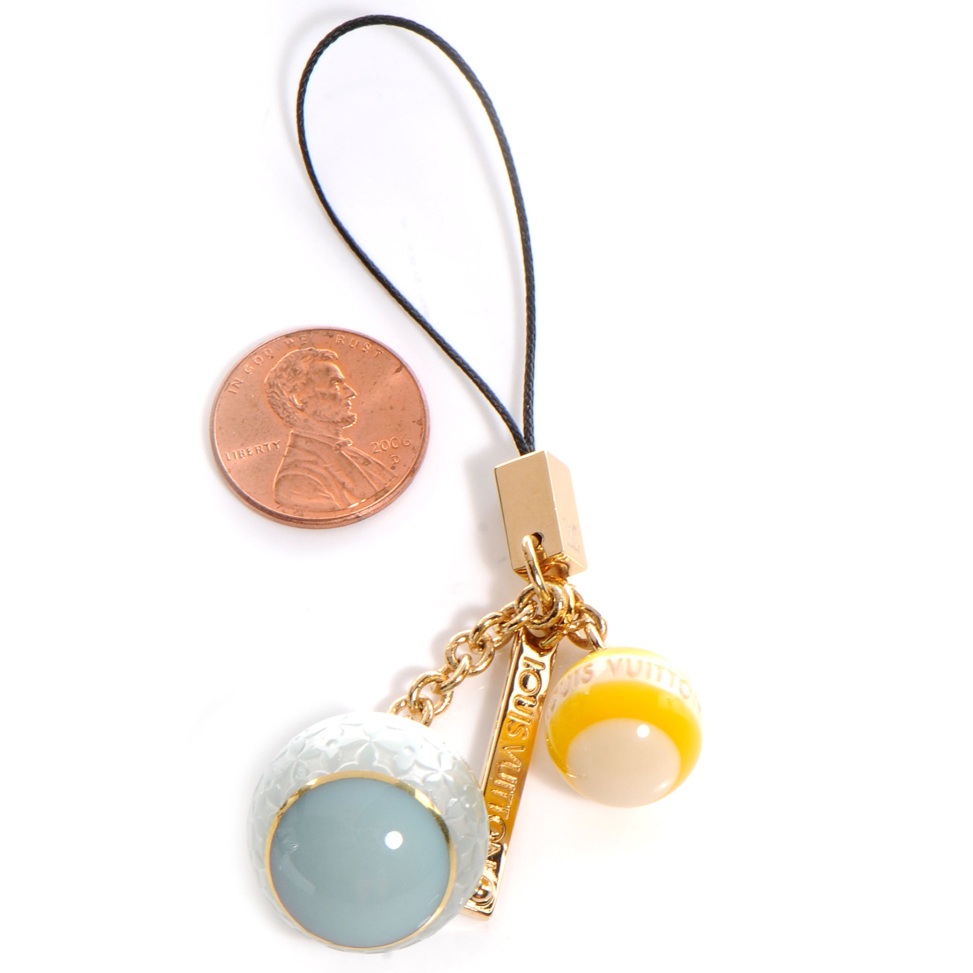 Louis Vuitton Mini Lin Cell Phone Charm 2 of 4