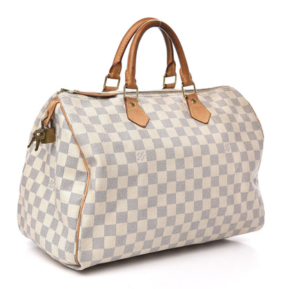 Louis Vuitton Damier Azur Speedy 35 2 of 16