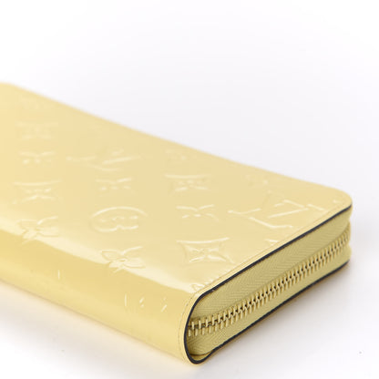 Louis Vuitton Vernis Zippy Wallet Citrine 7 of 9