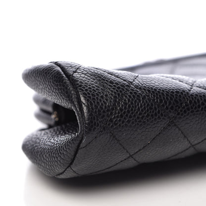 Chanel Caviar Quilted Timeless Clutch Black 8 of 9