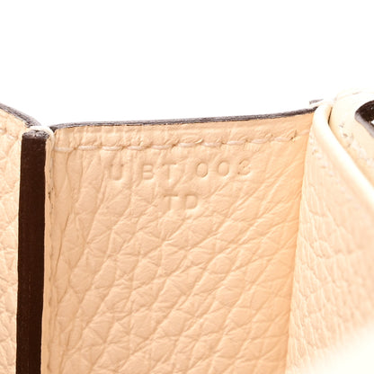Hermes Taurillon Clemence Halzan 25 Nata 7 of 11
