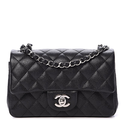 Chanel Caviar Quilted Mini Rectangular Flap Black 1 of 10