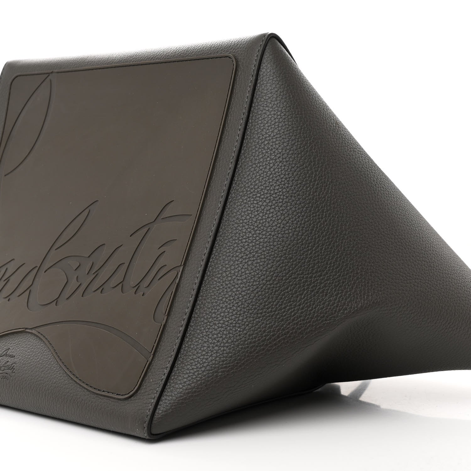 Christian Louboutin Calfskin Empire Spike Studded Small Cabachic Tote Rocket 9 of 10