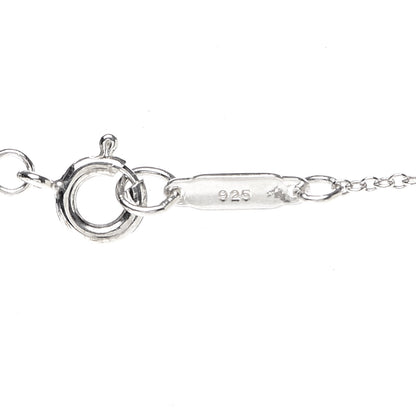 Tiffany Sterling Silver Small Bow Pendant Necklace 6 of 7