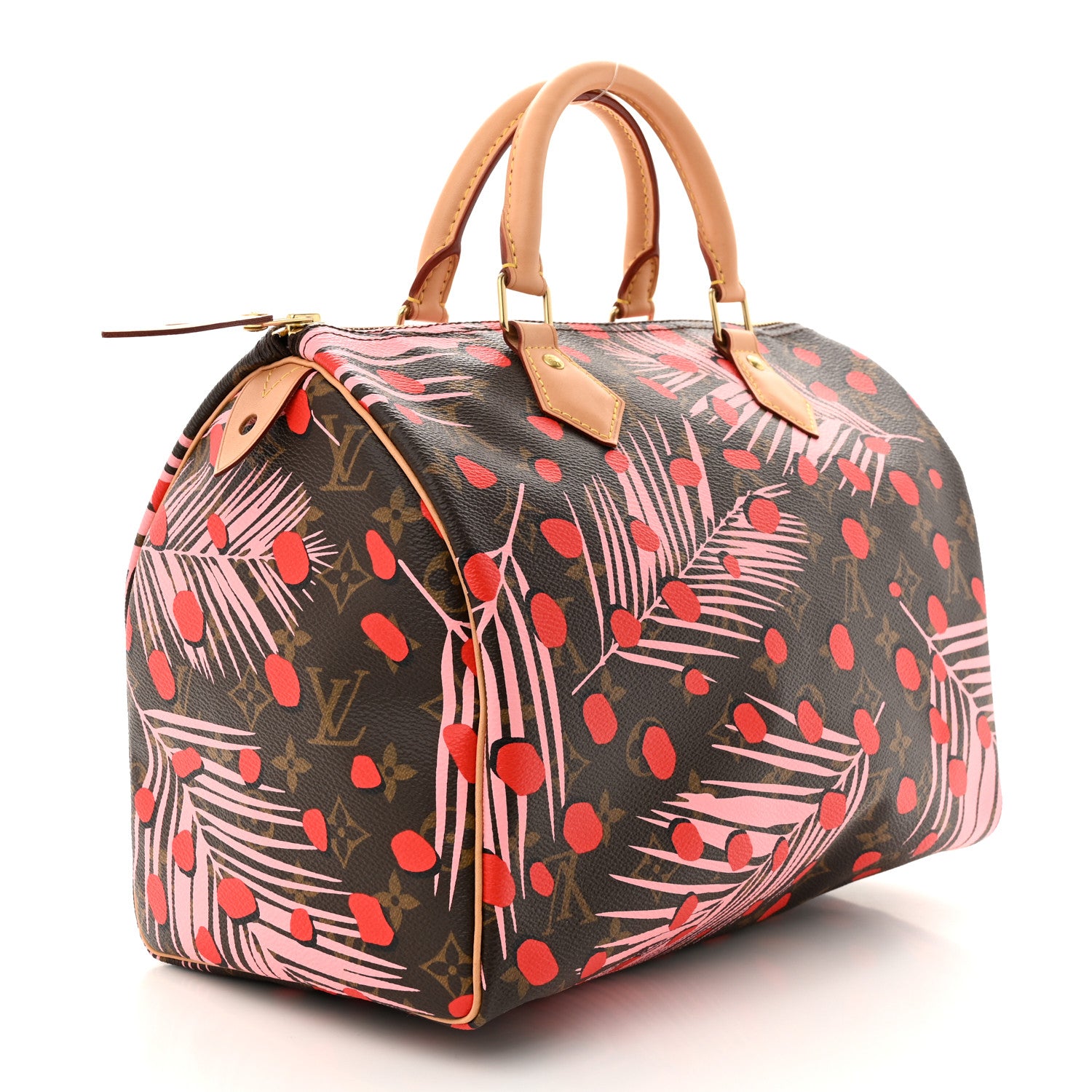 Louis Vuitton Monogram Jungle Dots Speedy 30 Sugar Pink Poppy 3 of 10