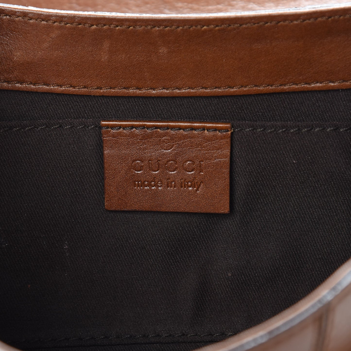 Calfskin Small Horsebit Chain Clutch Cuir
