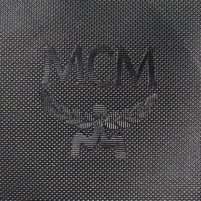 MCM Monogram Coated Canvas Camera Bag Crossbody Black 11 of 16