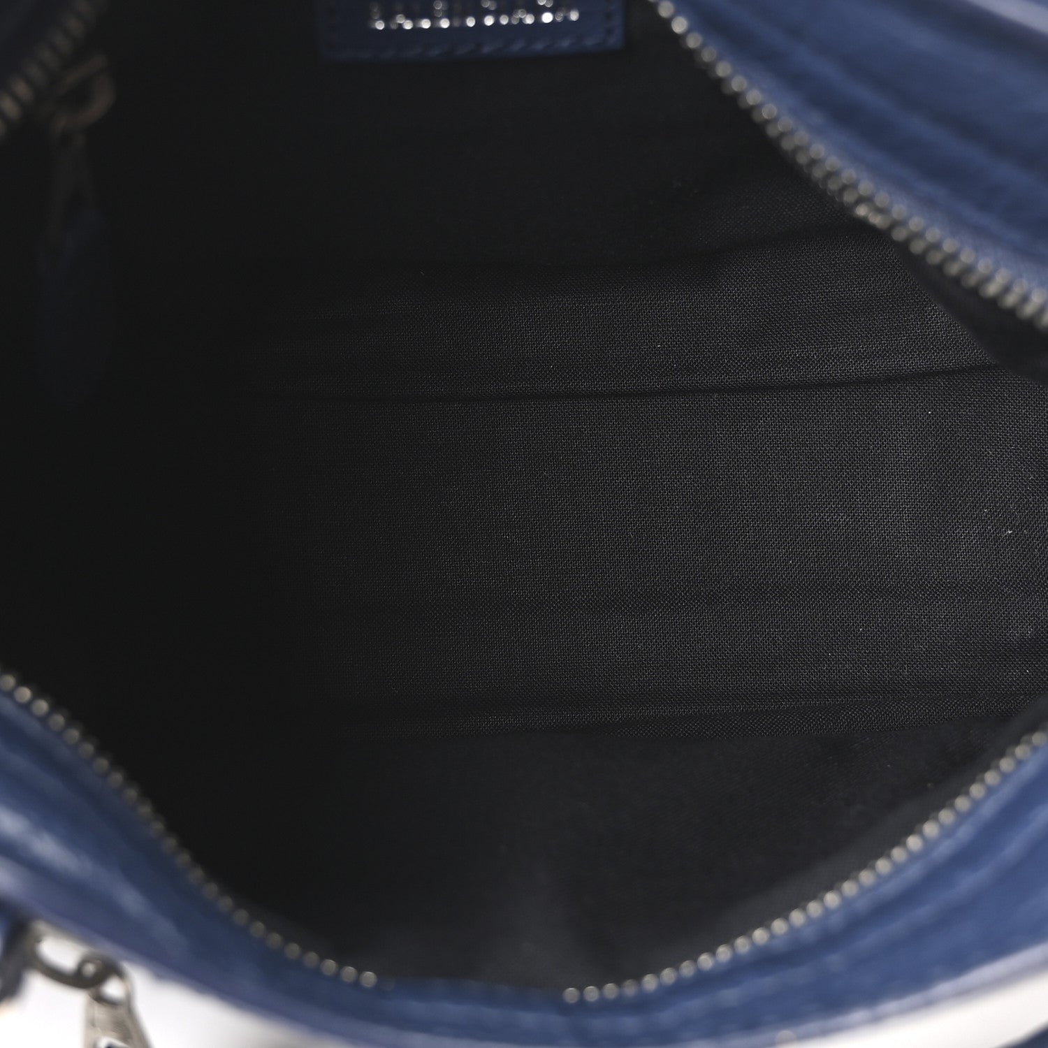 Balenciaga Agneau Giant 12 Silver Hardware Mini City Bleu Roi 5 of 10