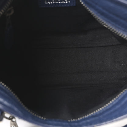 Balenciaga Agneau Giant 12 Silver Hardware Mini City Bleu Roi 5 of 10