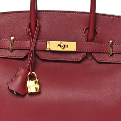 Hermes Veau Jonathan Birkin 30 Rouge Vif 8 of 10