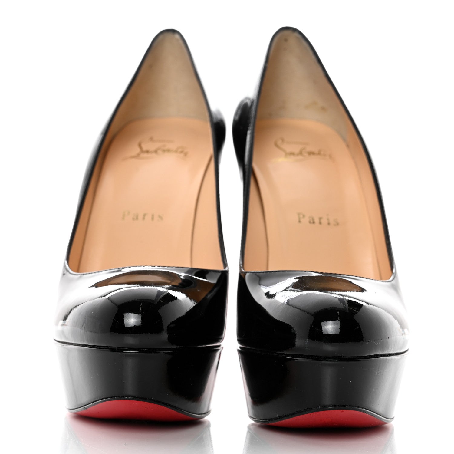 Christian Louboutin Patent Bianca 140 Pumps 36.5 Black 2 of 7