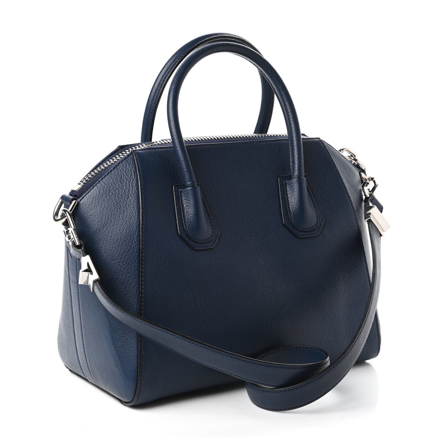 Sugar Goatskin Small Antigona Navy