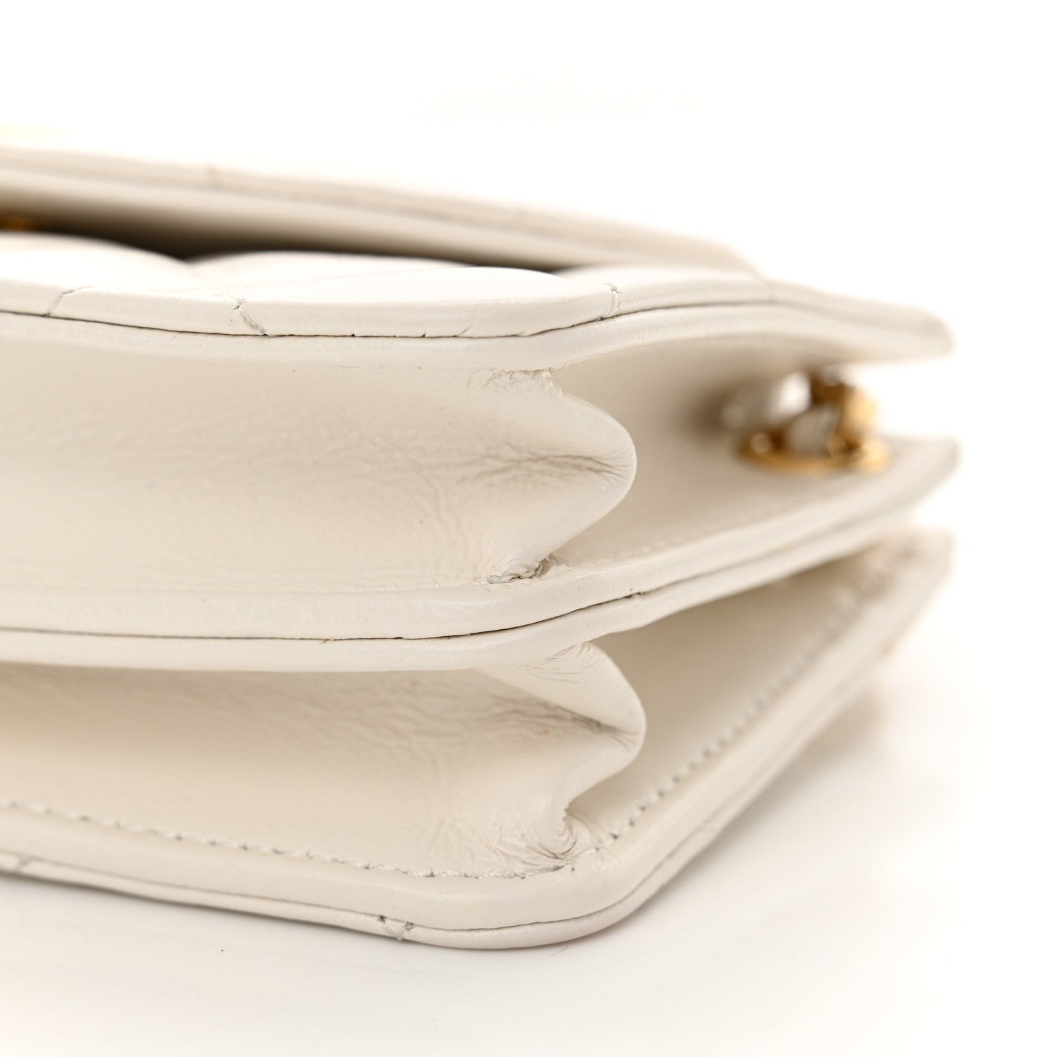 Chanel Quilted Flap With Chain White 10 of 11