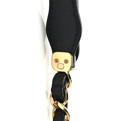 Chanel Metal Lambskin Chain Belt S Black 3 of 4
