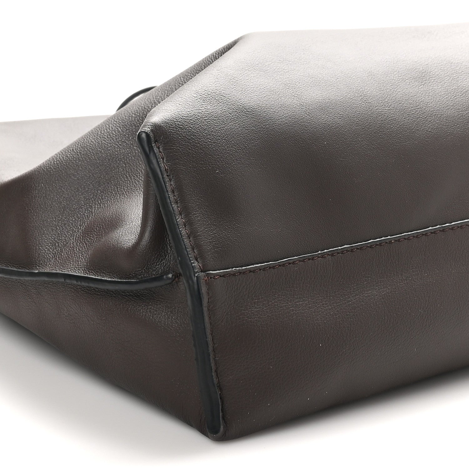 Loewe Nappa Medium Flamenco Knot Bag Chocolate 7 of 8
