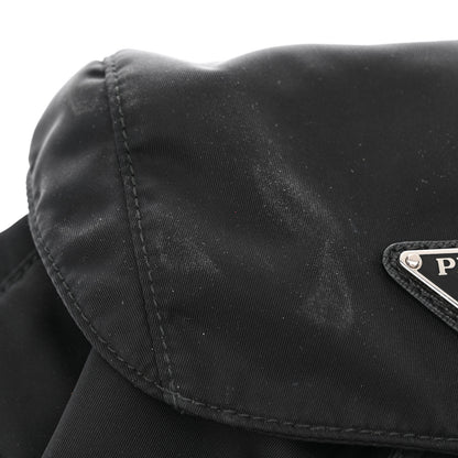 Prada Tessuto Nylon Saffiano Small Backpack Black 13 of 13