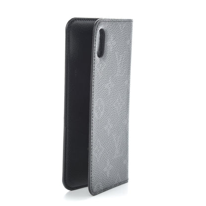 Louis Vuitton Monogram Eclipse iPhone XS Max Folio Case 3 of 10
