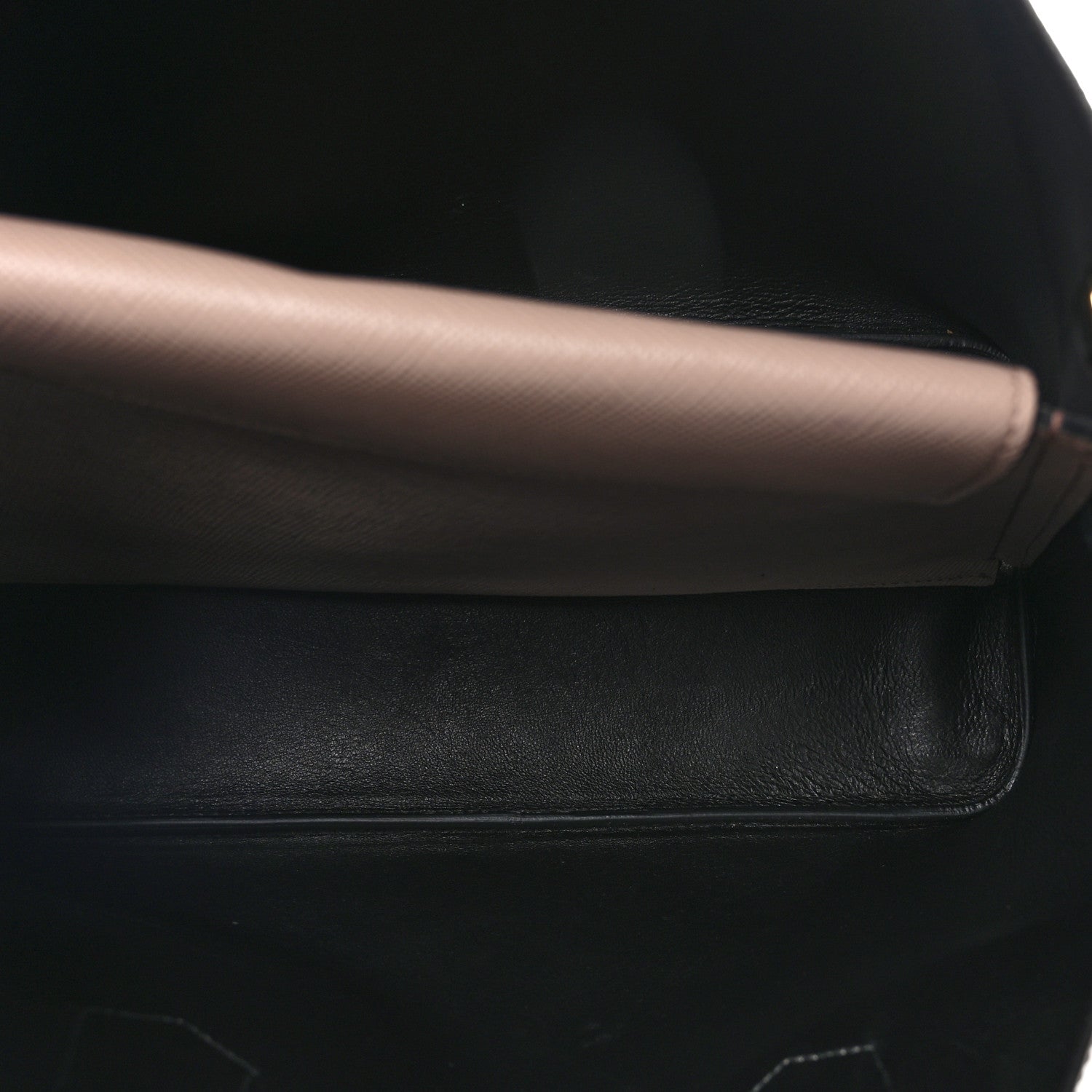 Prada Saffiano Cuir Medium Double Bag Cammeo Black 5 of 10