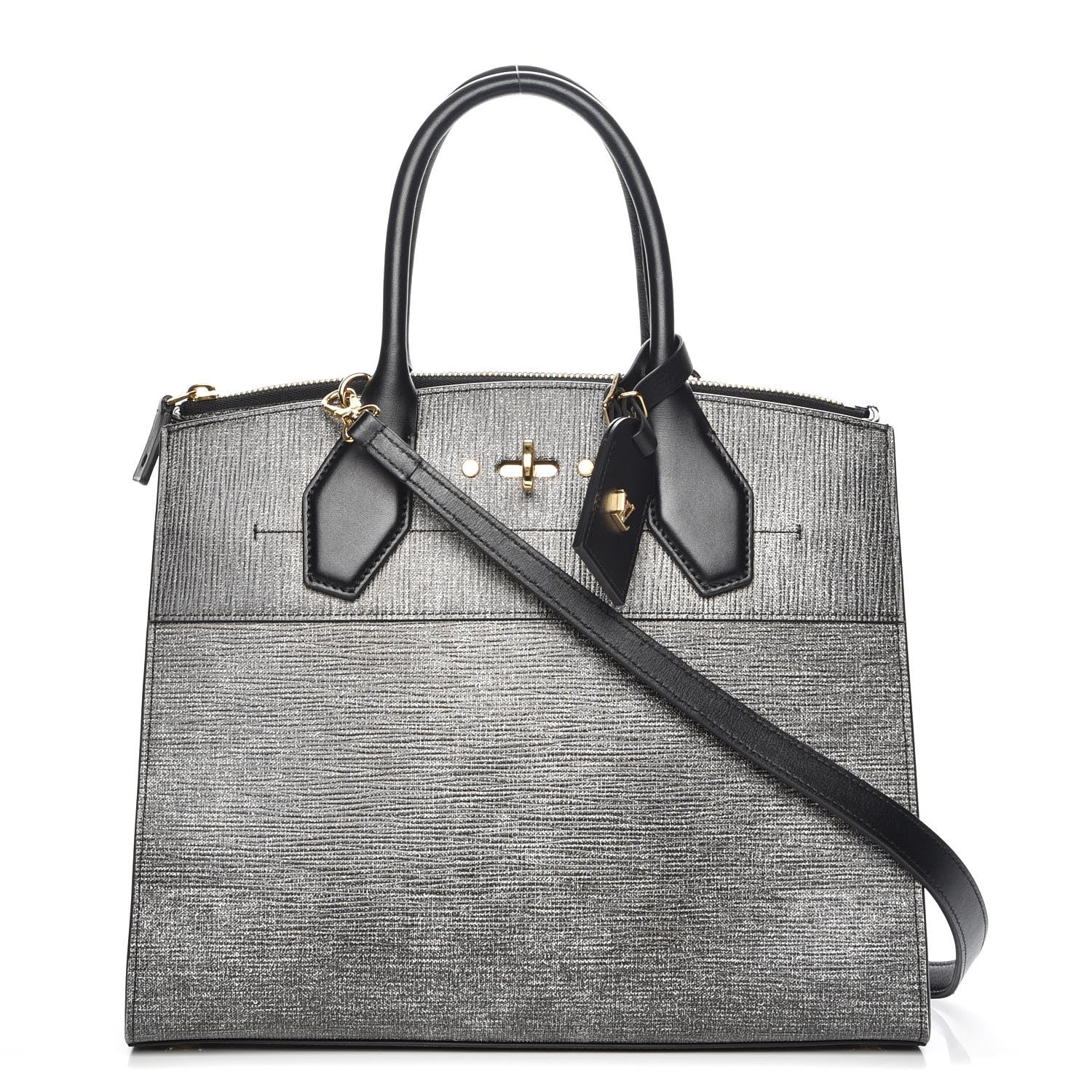 Louis Vuitton Epi Jean City Steamer MM Gray 1 of 7