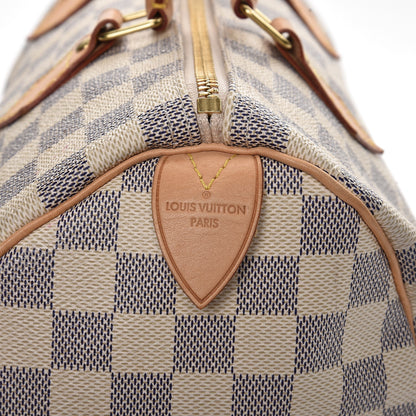 Louis Vuitton Damier Azur Speedy 30 9 of 17