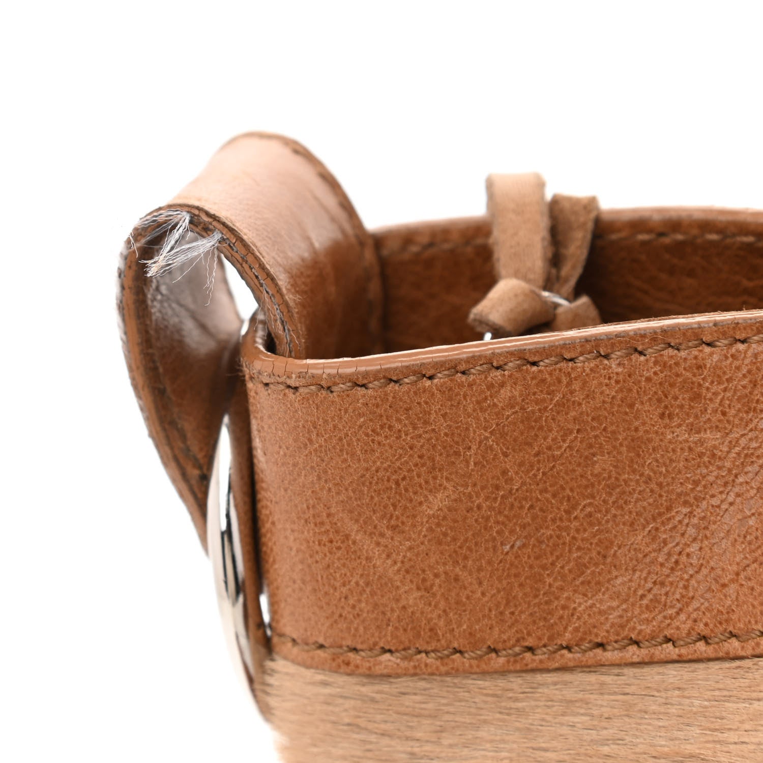 Balenciaga Agneau Pony Hair City Camel 9 of 10