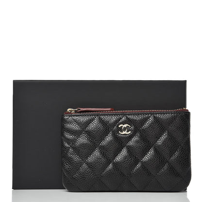Chanel Caviar Quilted Small Cosmetic Case Black 8 of 8
