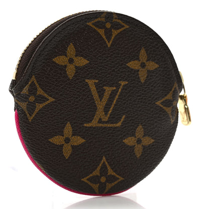 Louis Vuitton Monogram 2018 Christmas Animation Round Coin Purse 3 of 7