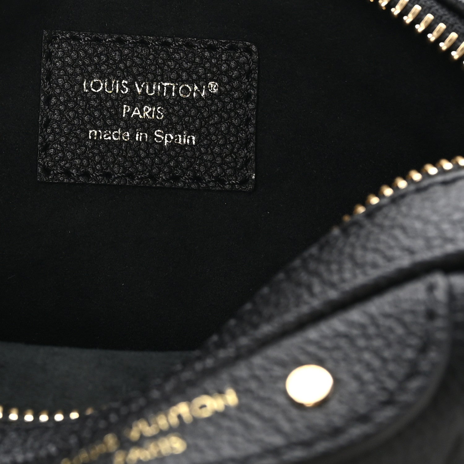 Louis Vuitton Empreinte Monogram Tiny Camera Bag Black 5 of 8